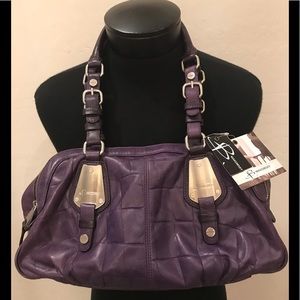 NWT B.  MAKOWSKY PORTOFINO SATCHEL